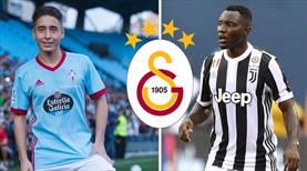 G.Saraylıları heyecanlandıran hareket! Asamoah ve Emre Mor...