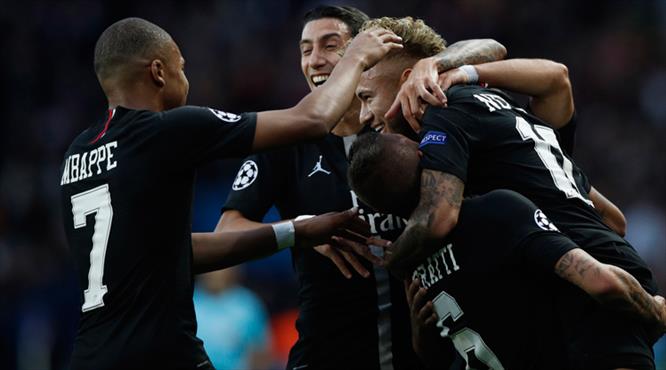 Neymar'ın rekor gecesinde PSG şov!