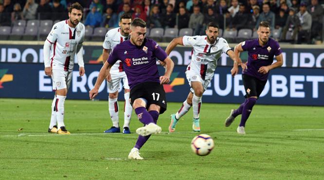 Fiorentina kaçtı, Cagliari yakaladı