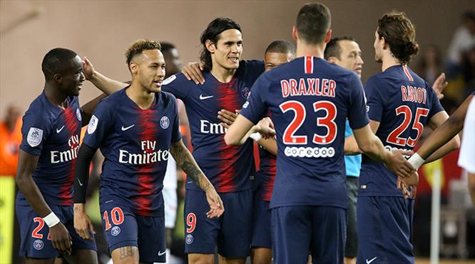 Monaco'ya PSG de acımadı (ÖZET)