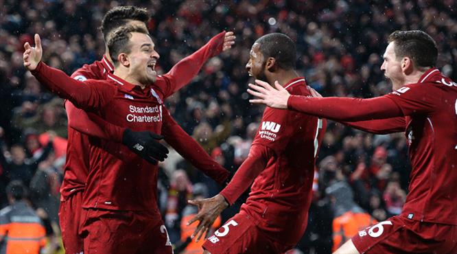 İmdat çekici Shaqiri! Dev maçta zafer Liverpool'un! (ÖZET)