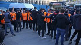 Beşiktaş taraftarı Kadıköy'de