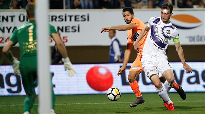 Aytemiz Alanyaspor - Osmanlıspor: 1-1 (ÖZET)