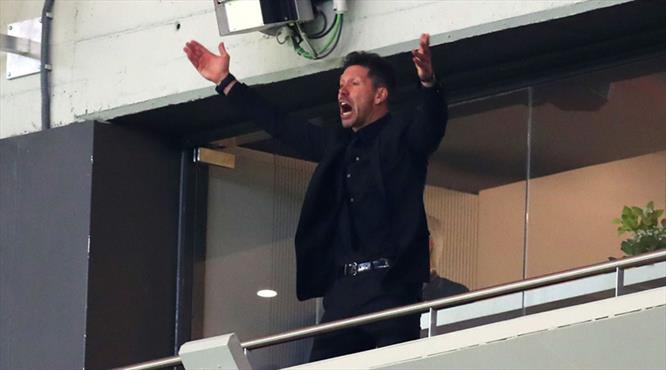 Simeone finali tribünden izleyecek