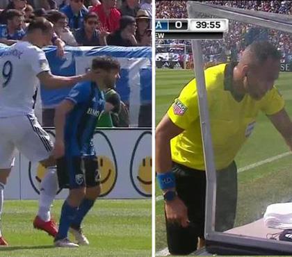 Zlatan VAR'a yakalandı! Oyundan atıldı