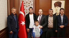 Hakan Çalhanoğlu Bayburt'ta