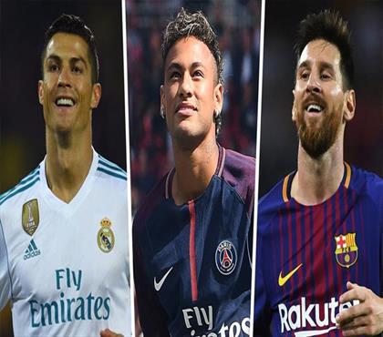 Ronaldo'dan Messi ve Neymar'a tarihi fark!