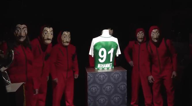 Atiker Konyaspor'dan 'La Casa de Papel'li tanıtım