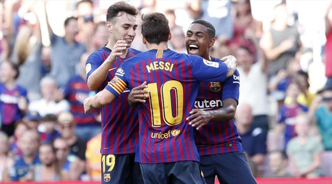 Barcelona sezonu şovla açtı (ÖZET)