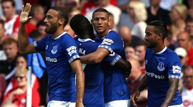 Everton'a 45 dakika yetti (ÖZET)
