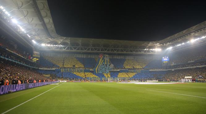 Fenerbahçe'den müthiş koreografi