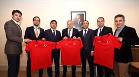 Özbekistan Federasyonundan TFF'ye ziyaret