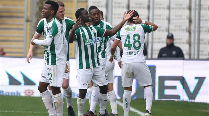 Bursaspor - Demir Grup Sivasspor: 3-2 (ÖZET)