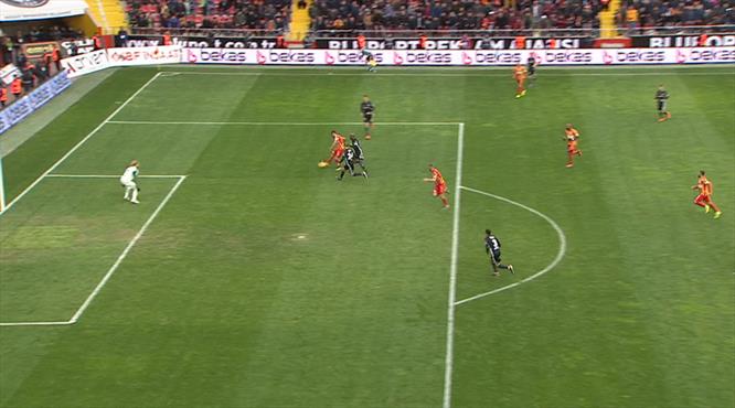 Kayserispor bu golle öne geçti!