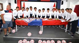 Genç futbolcular yemin etti
