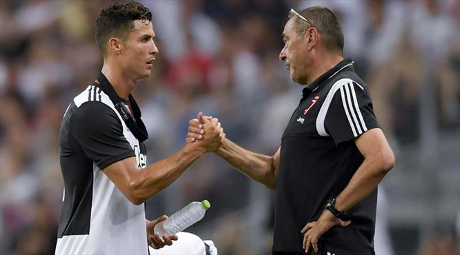 Sarri'den Ronaldo'ya açık çek