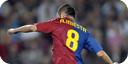 Iniesta ilk yarıyı kapattı