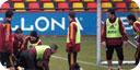 Gözler Leverkusen maçında 