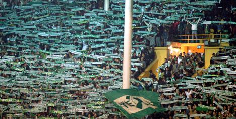 Taraftardan Bursaspor'a güvenoyu!