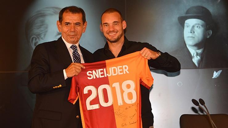 Galatasaray'da Sneijder dönemi kapandı! Unutulmaz anlar