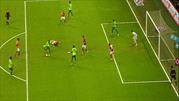 Önce direk sonra gol!