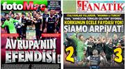 Manşetler siyah beyaz! ''Avrupa'nın Efendisi''