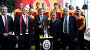 G.Saray Odeabank'tan sponsoruna ziyaret