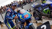 Silverstone'da zafer Vinales'in