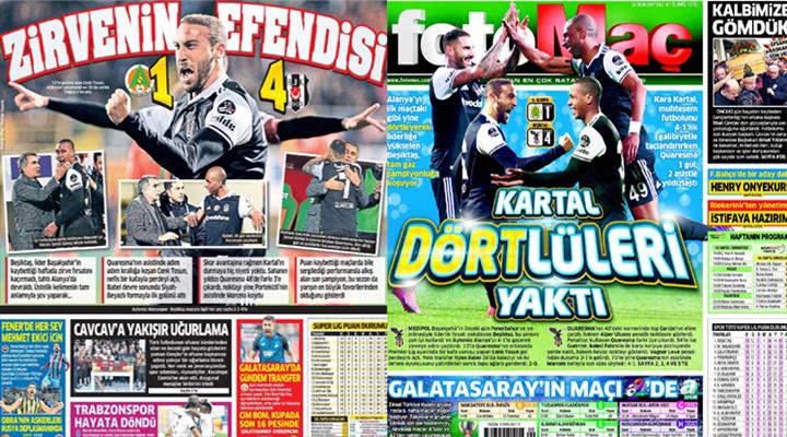 Koltuk artık Beşiktaş'ın! İşte günün manşetleri!