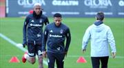 Talisca ve Lens şut çalıştı