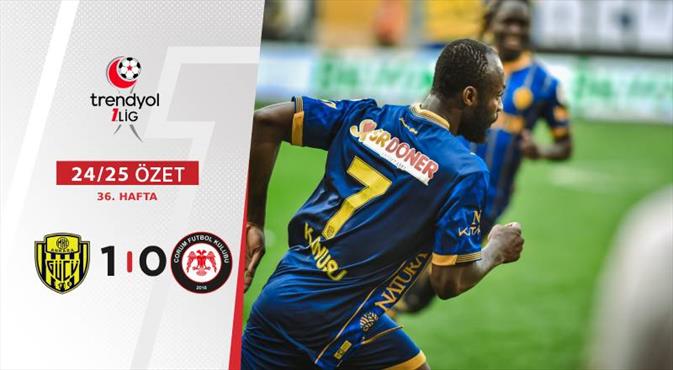 ÖZET | Ankaragücü'den kritik galibiyet!