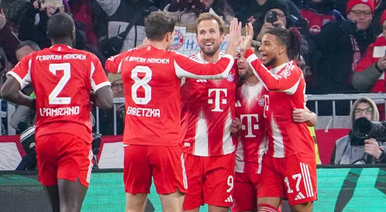 Bayern Münih sahasında 7 farkla kazandı! Tarihi galibiyet