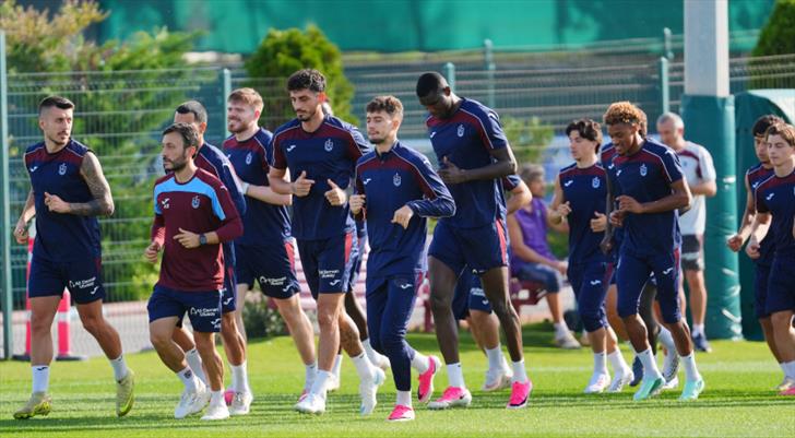 Trabzonspor, KuPS Kuopio maçının hazırlıklarını sürdürdü