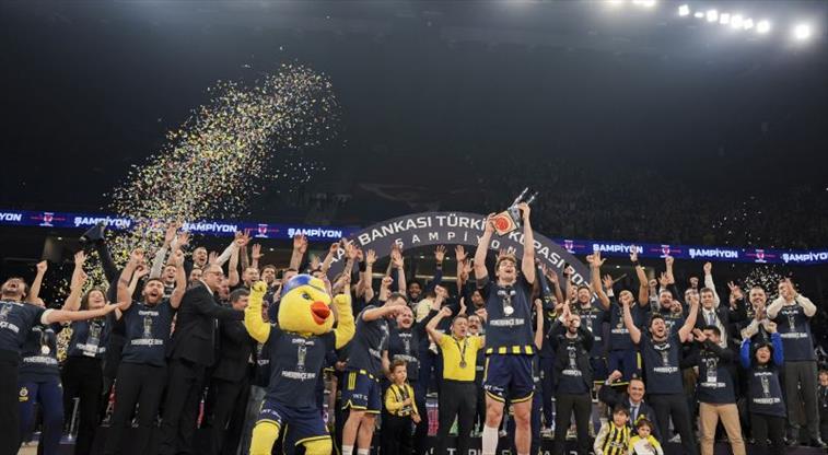 Basketbol Türkiye Kupası'nda şampiyon Fenerbahçe Beko!
