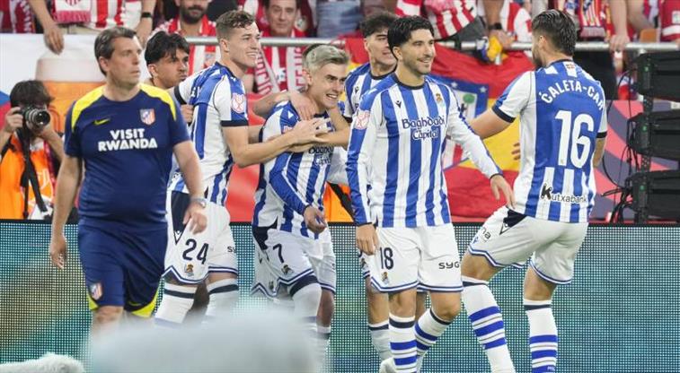 İspanya Kral Kupası'nda şampiyon Real Sociedad