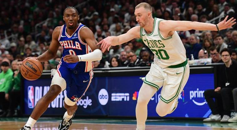 Celtics'ten 76ers'a 32 sayı fark