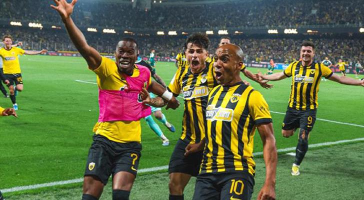 Joao Mario uzatmalarda attı, AEK Atina Yunanistan'da şampiyon oldu!   