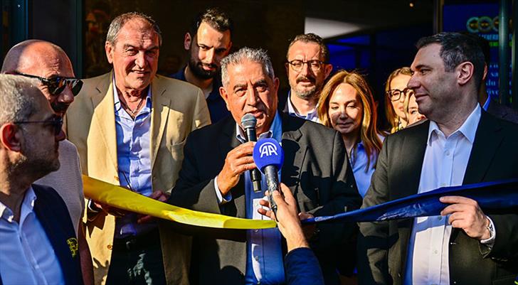 Aziz Yıldırım'ın seçim ofisi açıldı