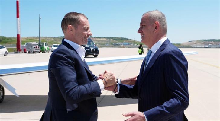 UEFA Başkanı Aleksander Ceferin, Avrupa Ligi finali için İstanbul'a geldi