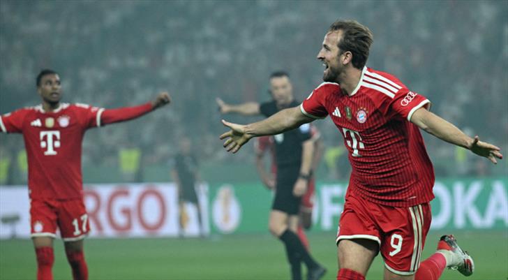Bayern Münih, Almanya Kupası'nı 21. kez kazandı! Kane yıldızlaştı