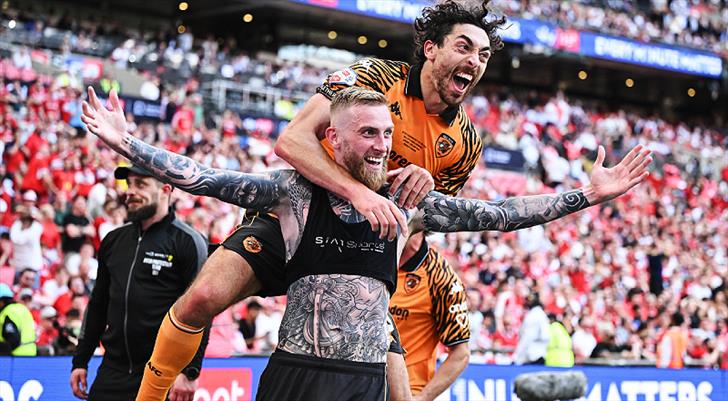 İngiltere Premier League'e yükselen son takım Hull City oldu!