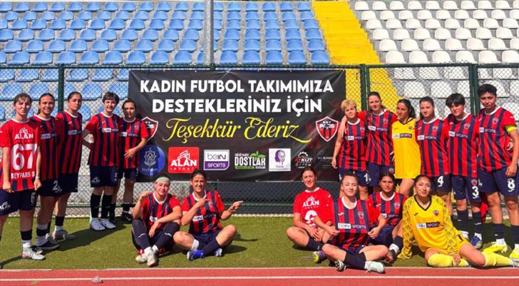9 gollü maçı kazanan Beypars Spor Kulübü, liderliğe yükseldi!