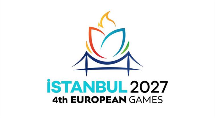 İstanbul'da düzenlenecek 2027 Avrupa Oyunları'nın logosu tanıtıldı