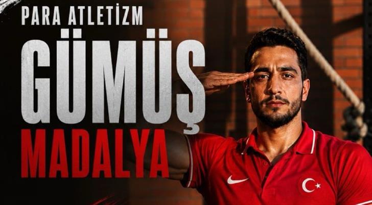Milli para atlet Fatih Kamuz, Tunus'ta gümüş madalya aldı