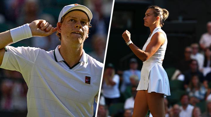 Sinner ve Sabalenka, Wimbledon'da son 16'ya girdi!