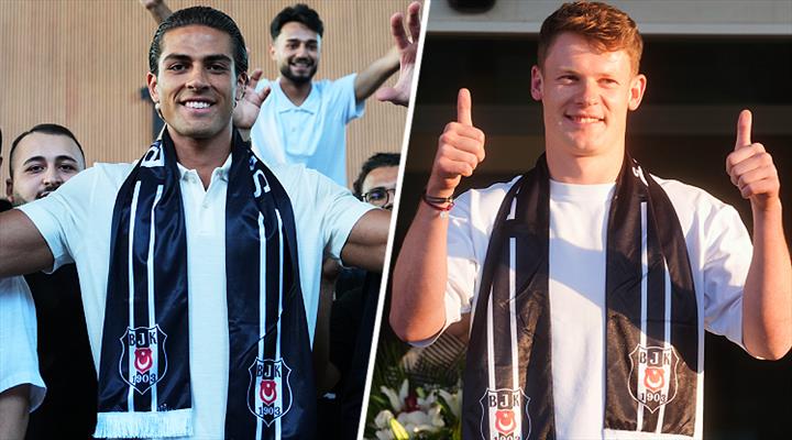 Beşiktaş'ın iki transferi birden İstanbul'a geldi