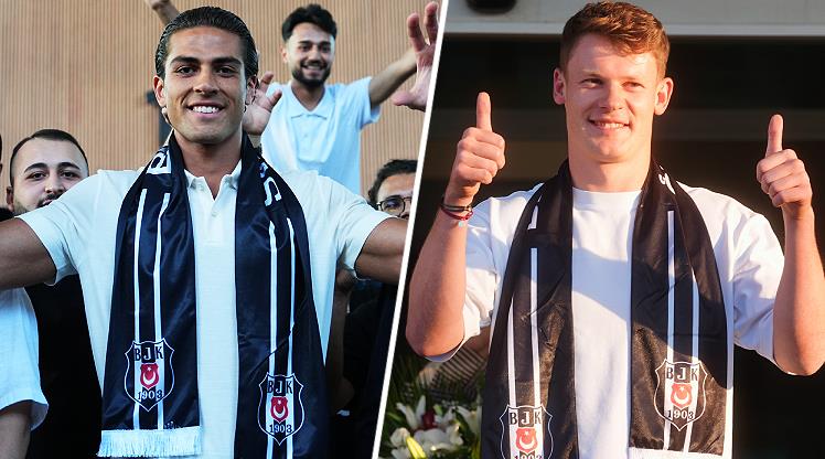 Beşiktaş'ın iki transferi birden İstanbul'a geldi