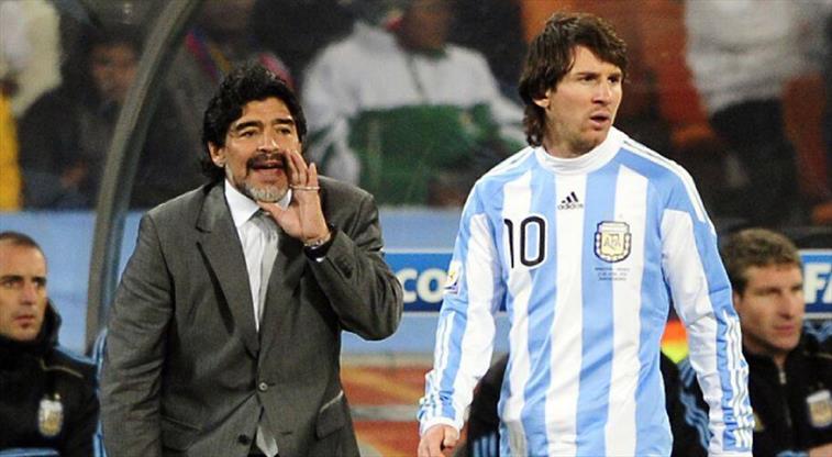 Lionel Messi, Diego Maradona'nın rekorunu kırdı! Tarihe geçti