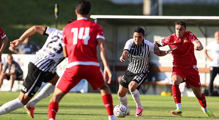 Beşiktaş günün ikinci hazırlık maçında kayıp!