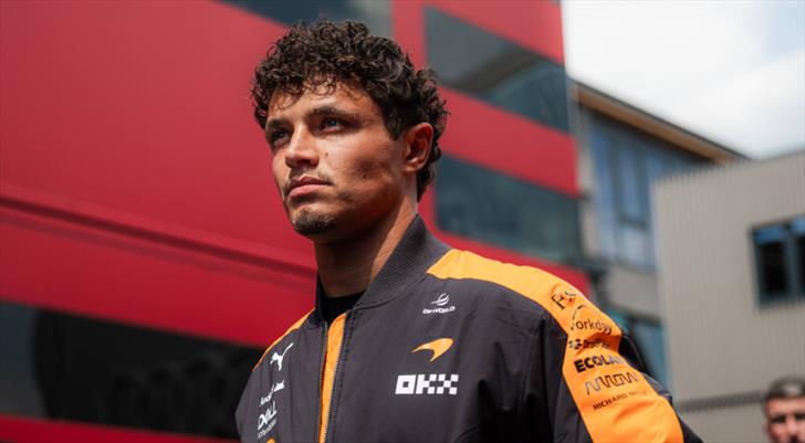 Lando Norris'e Belçika GP'de 10 sıra grid cezası